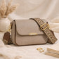 Minimal Taupe Crossbody Bag — Chic Neutral Sling for Everyday Wear