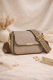 Minimal Taupe Crossbody Bag — Chic Neutral Sling for Everyday Wear